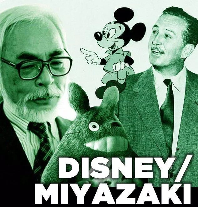Sự khác biệt giữa Miyazaki và Disney luôn là chủ đề tranh luận thú vị của người hâm mộ hoạt hình (Ảnh: Internet).