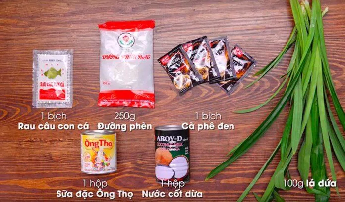 Rau câu sơn thủy là sự kết hợp giữa các màu sắc trong tự nhiên (Nguồn: Internet)