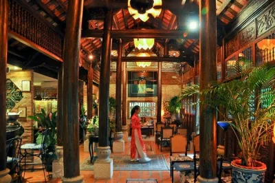 Không gian bên trong nhà hàng Le Dalat (Ảnh: Internet). Không gian bên trong nhà hàng Le Dalat (Ảnh: Internet).