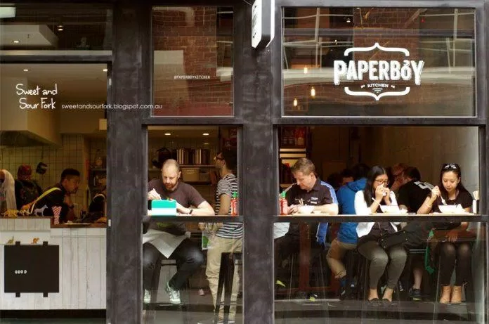 Mặt tiền của nhà hàng Paperboy Kitchen (Ảnh: Internet). Mặt tiền của nhà hàng Paperboy Kitchen (Ảnh: Internet).