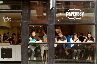 Mặt tiền của nhà hàng Paperboy Kitchen (Ảnh: Internet). Mặt tiền của nhà hàng Paperboy Kitchen (Ảnh: Internet).