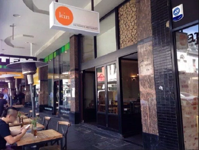 Mặt tiền của nhà hàng Kin tại Melbourne (Ảnh: Internet).