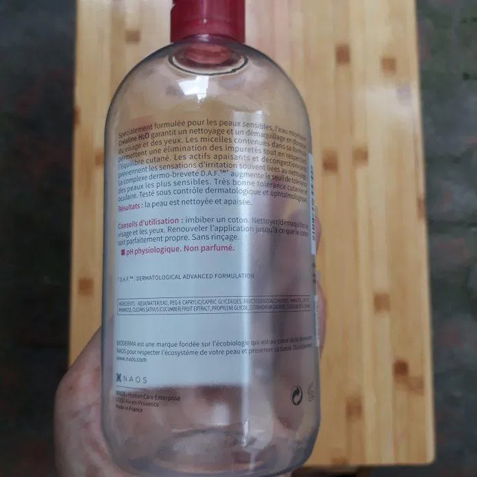 Mặt sau bao bì sản phẩm (ảnh: BlogAnChoi).