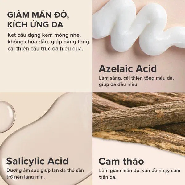 Paula’s Choice 10% Azelaic Acid Booster chứa 10% Azelaic Acid cũng Salicylic Acid và chiết xuất cam thảo (Nguồn: Internet) Paula’s Choice 10% Azelaic Acid Booster chứa 10% Azelaic Acid cũng Salicylic Acid và chiết xuất cam thảo (Nguồn: Internet)