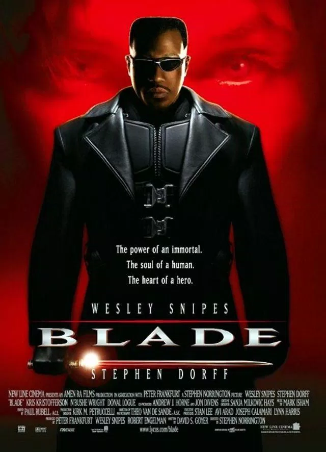 Poster phim Blade - Săn Quỷ (1998) (Ảnh: Internet)