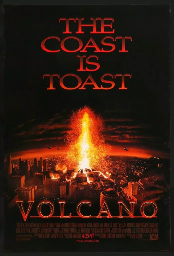 Poster phim Volcano - Thảm Họa Núi Lửa (1997) (Ảnh: Internet)