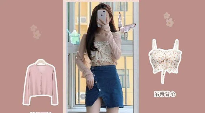 Nếu thích kín đáo nàng có thể phối thêm áo khoác ngoài vẫn xinh (Nguồn: Internet) Nếu thích kín đáo nàng có thể phối thêm áo khoác ngoài vẫn xinh (Nguồn: Internet)