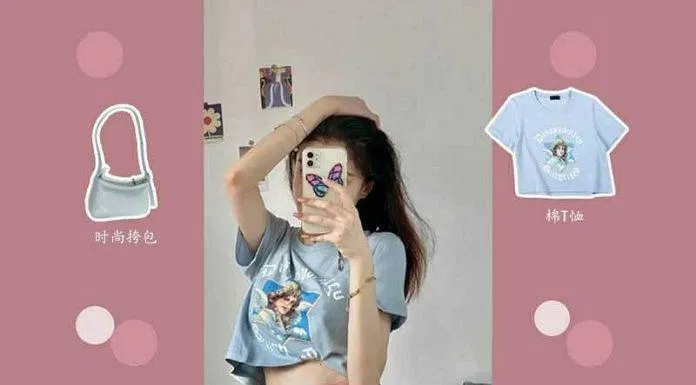 Phối croptop với tone pastel nhẹ nhàng nhưng tinh tế (Nguồn: Internet)