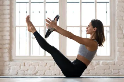 Trang phục để tập pilates không cần cầu kỳ (Ảnh: Internet). Trang phục để tập pilates không cần cầu kỳ (Ảnh: Internet).