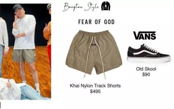 RM với outfit đậm chất mùa hè (Ảnh: Internet). RM với outfit đậm chất mùa hè (Ảnh: Internet).