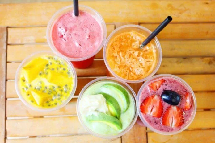 Menu đa dạng với nhiều loại sinh tố khác nhau giúp Banana’s Juice Shop thêm thu hút khách hàng (ảnh: internet)
