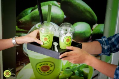 Sinh tố Bơ Buôn Mê (Ảnh: Facebook Sinh tố Buôn Mê)