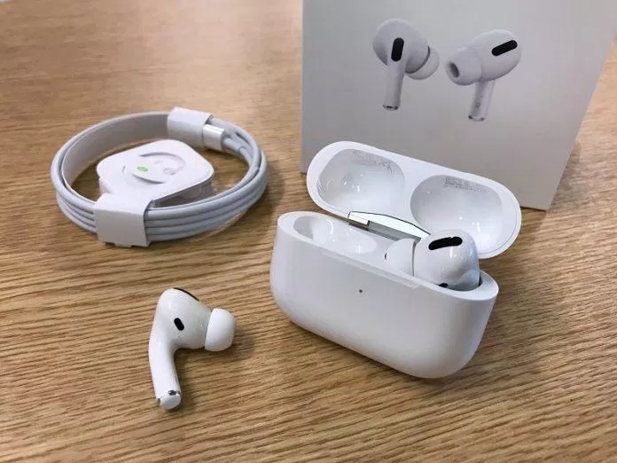 Bộ sản phẩm tai nghe không dây AirPods Pro của Apple (Ảnh: Internet).