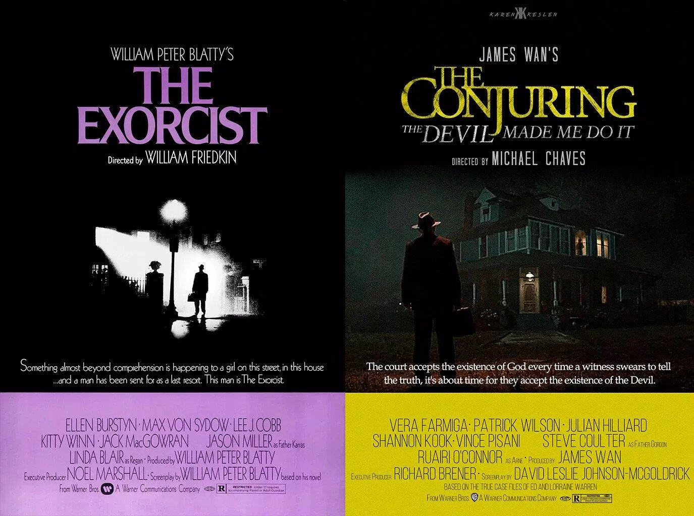 The Conjuring: The Devil Made Me Do It có poster rất giống với ( Ảnh: Internet )