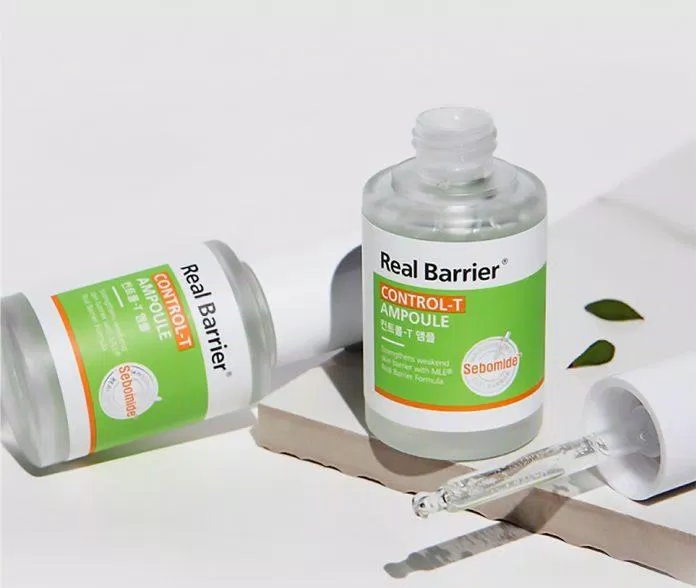 Tinh chất Real Barrier Control- T Ampoule có tác dụng làm dịu da, trị mụn hiệu quả ( Nguồn: internet)