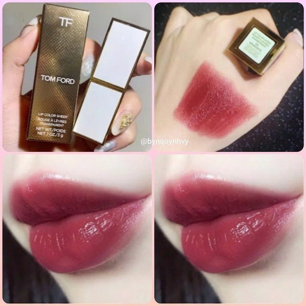 TomFord Aphrodite Fuchsia sắc hồng quyến rũ cho làn da cool undertone (Ảnh: Internet).