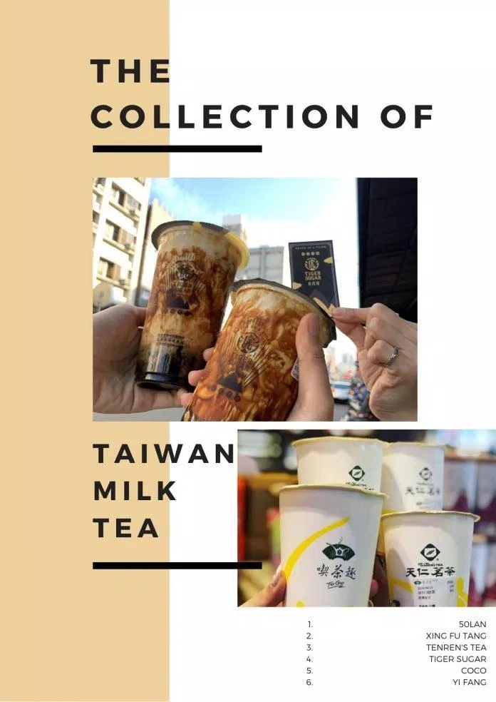6 thương hiệu trà sữa Đài Loan (Nguồn: BlogAnChoi).