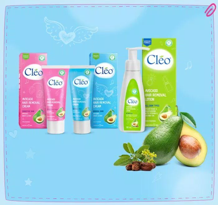 Kem tẩy lông Cleo Avocado Hair Removal Cream (Nguồn: Internet).