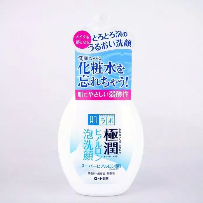 Sữa Rửa Mặt Hada Labo Gokujyun Foaming Cleanser dạng bọt tiện dụng (Nguồn: Internet)