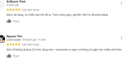 Đánh giá của khách hàng về Fruit smoothies plate 567 (Ảnh: BlogAnChoi)