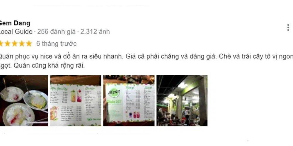 Đánh giá của khách hàng về Fruit smoothies plate 567 (Ảnh: BlogAnChoi)