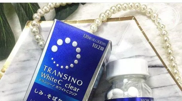 Viên uống trắng da Transino White C Clear (ảnh: internet)