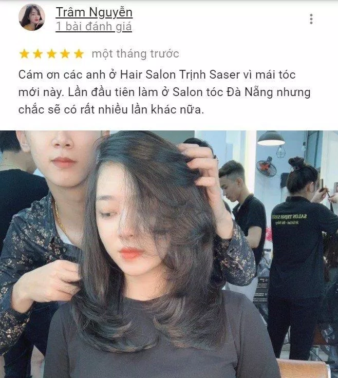 Đánh giá từ chị Trâm Nguyễn trên Google Maps về Trịnh Saser (Nguồn: Internet) Đánh giá từ chị Trâm Nguyễn trên Google Maps về Trịnh Saser (Nguồn: Internet)
