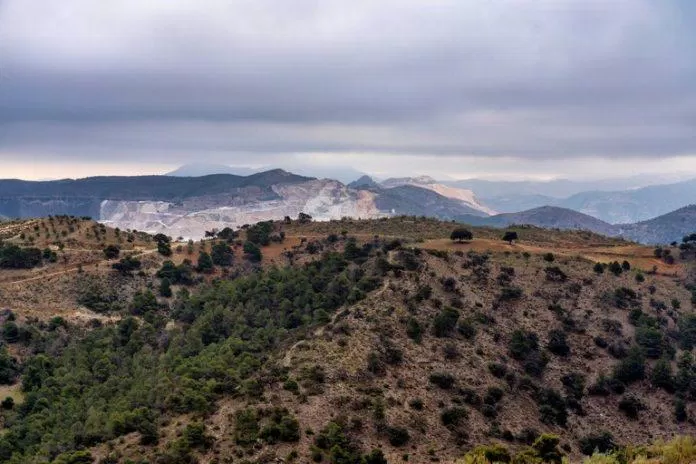 Sa mạc Tabernas tại Almeria (Ảnh: Internet).