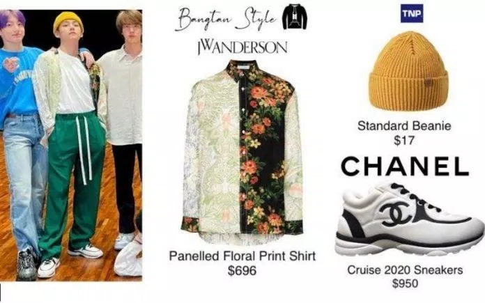 V đẹp trai và mới mẻ hơn với outfit tông màu tươi sáng (Ảnh: Internet). V đẹp trai và mới mẻ hơn với outfit tông màu tươi sáng (Ảnh: Internet).