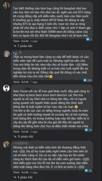 Không chỉ có Knet ngay cả những người hâm mộ Việt cũng bức xúc. (Ảnh : Internet). Không chỉ có Knet ngay cả những người hâm mộ Việt cũng bức xúc. (Ảnh : Internet).