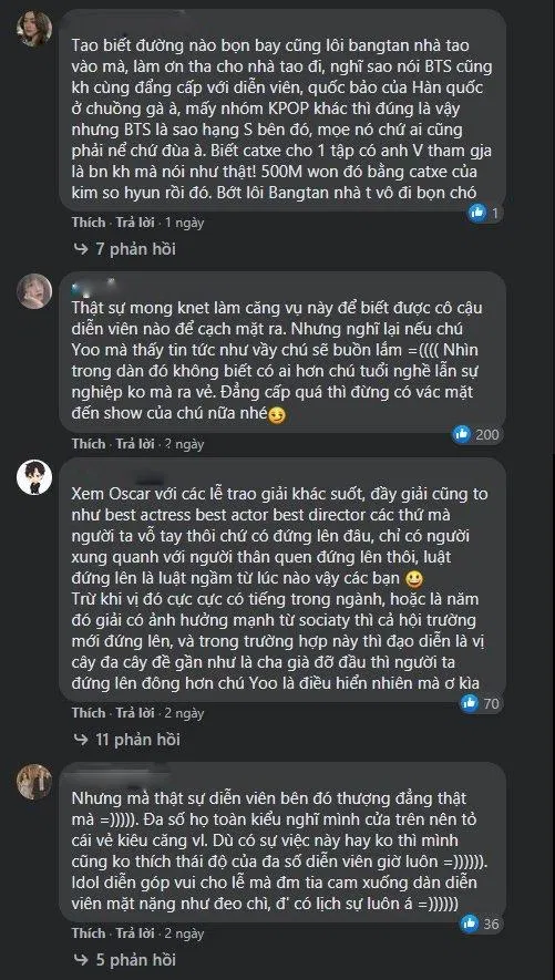 Không chỉ có Knet ngay cả những người hâm mộ Việt cũng bức xúc. (Ảnh : Internet). Không chỉ có Knet ngay cả những người hâm mộ Việt cũng bức xúc. (Ảnh : Internet).