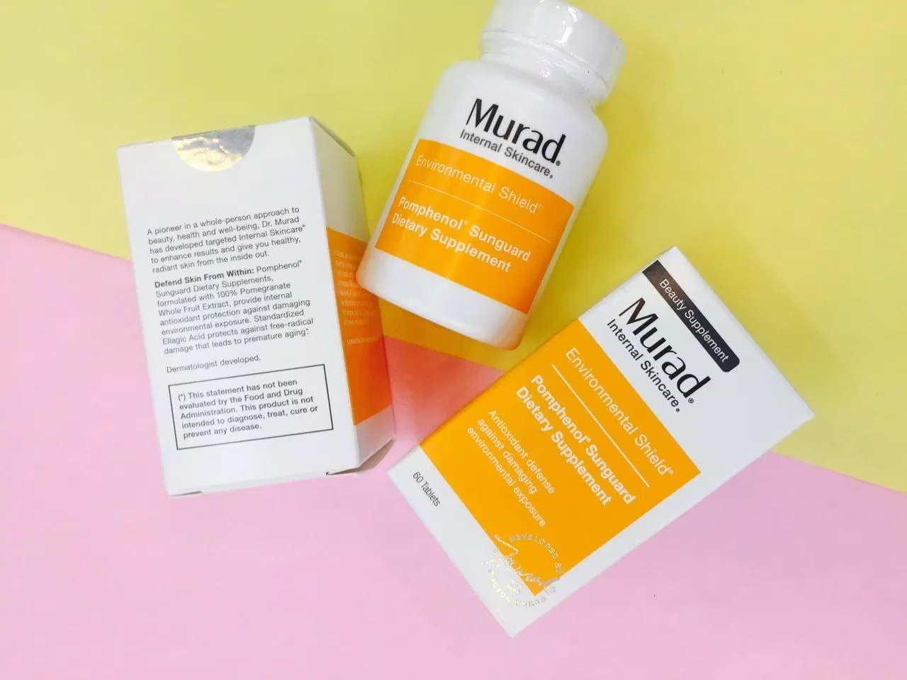 Viên uống chống nắng Murad Pomphenol Sunguard có khả năng kích hoạt khả năng chống nắng từ bên trong cơ thể (Nguồn: Internet) Viên uống chống nắng Murad Pomphenol Sunguard có khả năng kích hoạt khả năng chống nắng từ bên trong cơ thể (Nguồn: Internet)