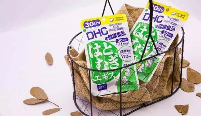 Viên uống sáng da DHC Adlay Extract (Hatomugi) Supplement 30 Days (ảnh: internet)