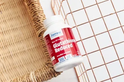 Viên uống trắng da Jarrow Glutathione (ảnh: internet)