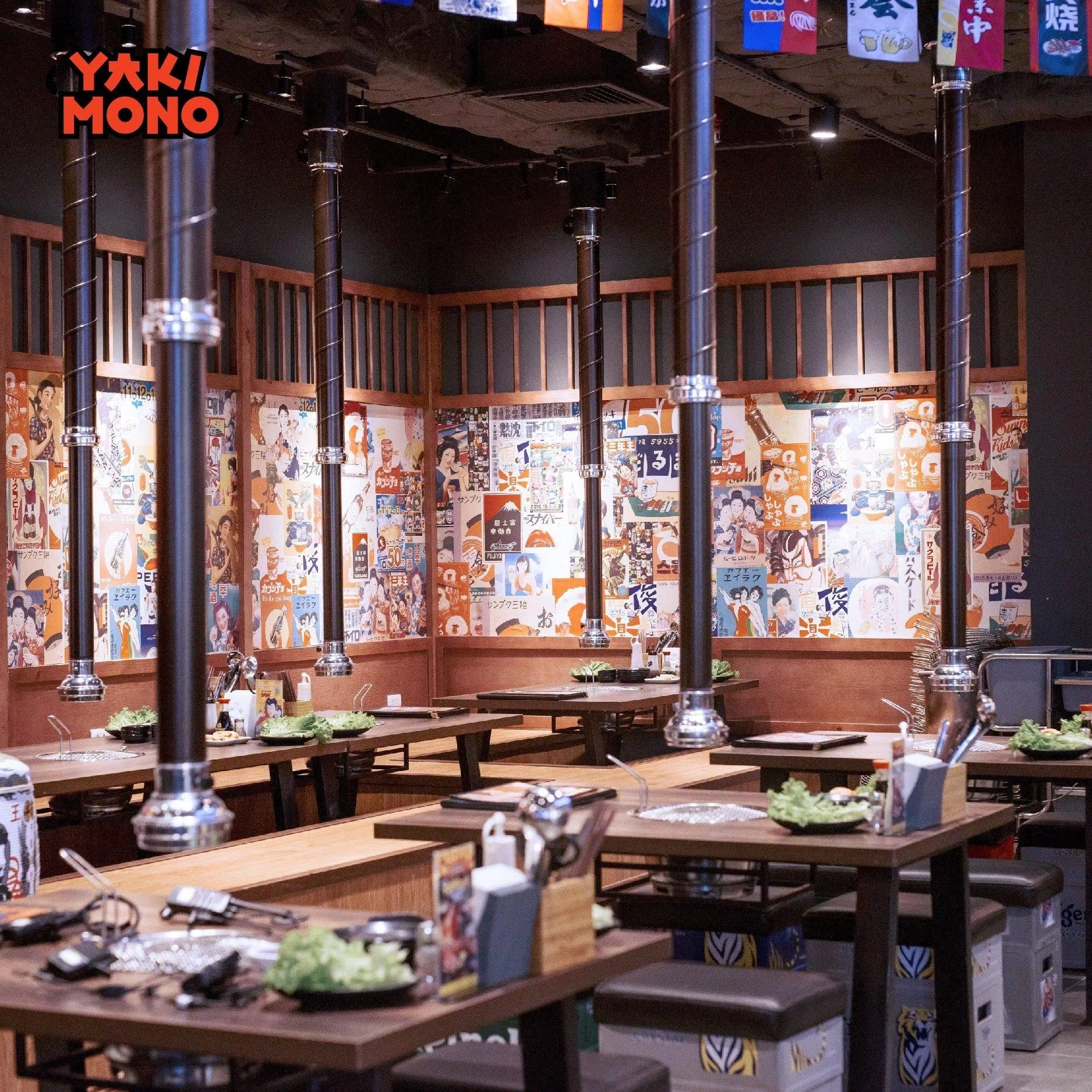 Không gian rộng rãi tại Yakimono (Nguồn: Internet) Không gian rộng rãi tại Yakimono (Nguồn: Internet)