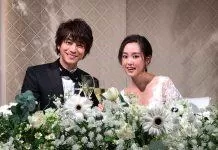 Vị trí Á quân thuộc về vợ chồng Miura Shohei và người đẹp Kiritani Mirei với 166 phiếu bình chọn từ khán giả. (Nguồn: Internet)