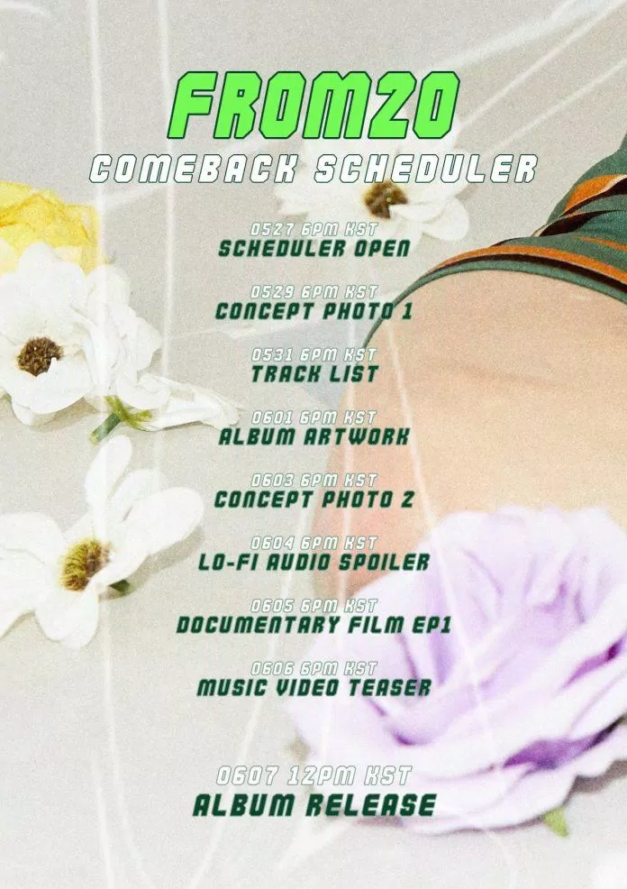 from20 comeback schedule (Ảnh: Internet)
