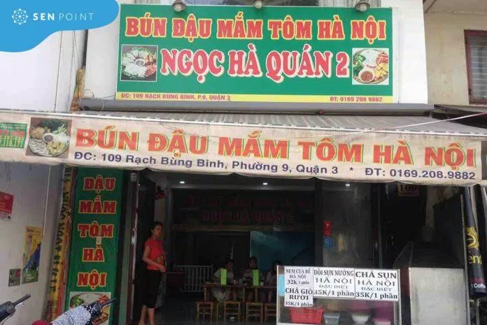 Bún đậu mắm tôm Hà Nội Ngọc Hà Quán 2 (ảnh: internet) Bún đậu mắm tôm Hà Nội Ngọc Hà Quán 2 (ảnh: internet)