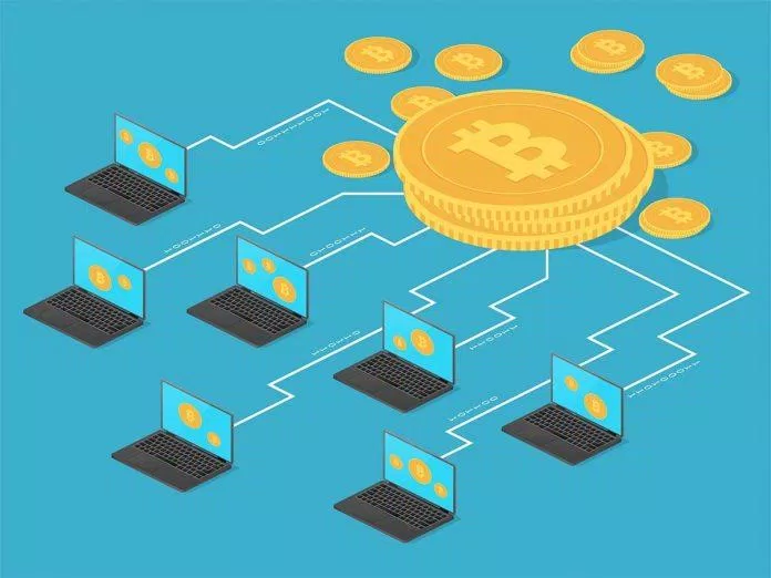 Bitcoin được xây dựng trên cơ sở blockchain (Ảnh: Internet). Bitcoin được xây dựng trên cơ sở blockchain (Ảnh: Internet).