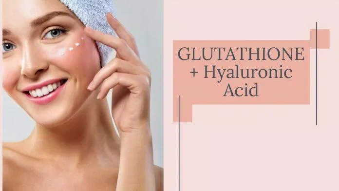 Kết hợp Glutathione và Hyaluronic Acid giúp tăng cường hiệu quả dưỡng trắng và dưỡng ẩm cho da căng mịn ( Nguồn: internet)