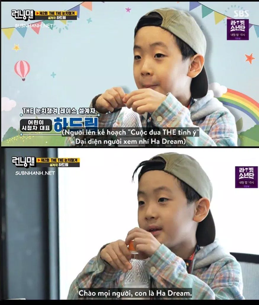 Người lên ý tưởng thiết kế trò chơi trong tập 557 Ha Dream. (Ảnh: Internet). Người lên ý tưởng thiết kế trò chơi trong tập 557 Ha Dream. (Ảnh: Internet).