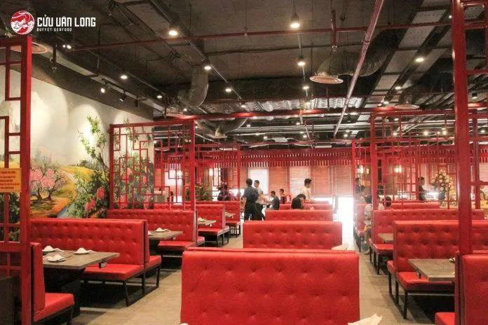 Không gian tại Nhà hàng Cửu Vân Long (Nguồn: Internet)