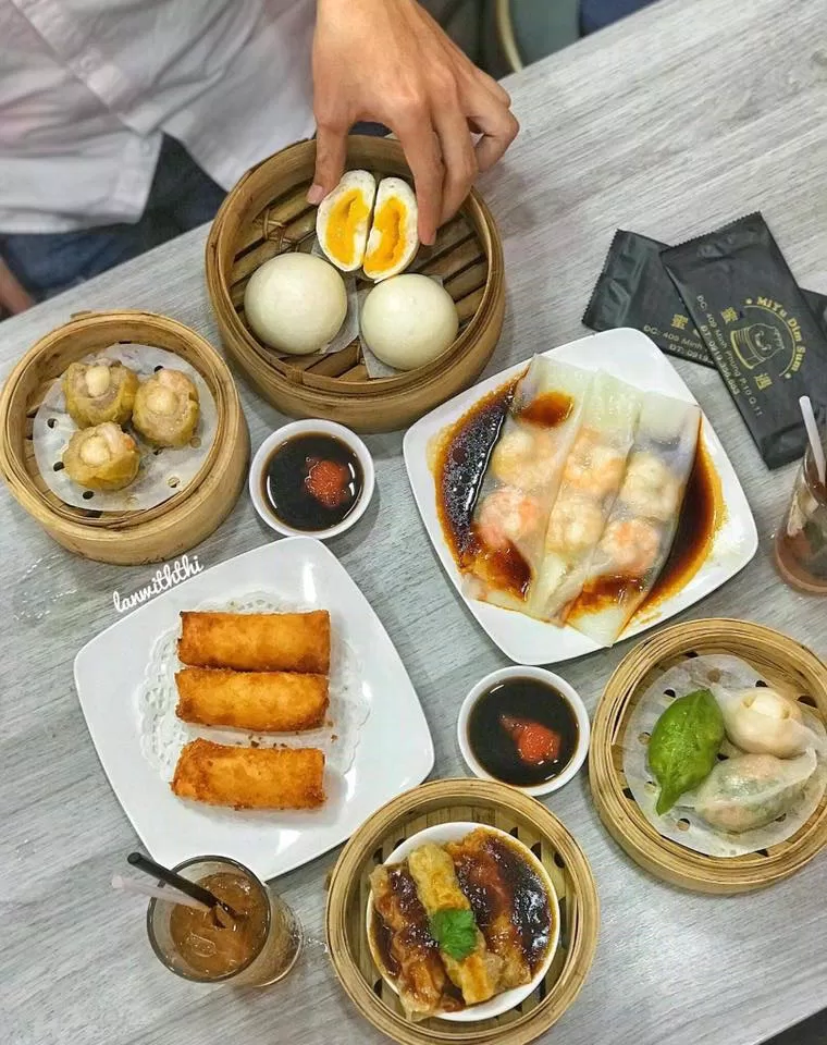 Dimsum ở MiYu đồng giá 38k và các phần đều ú nu, thơm ngon (Ảnh Internet)