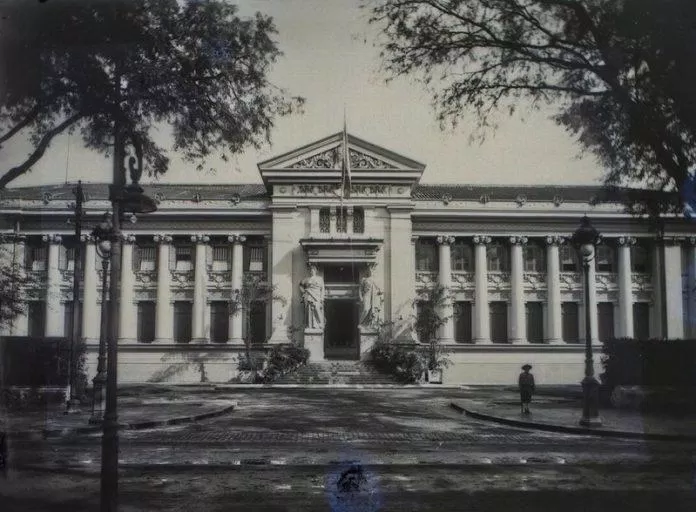 Dinh Gia Long những năm 1960. (Ảnh: Internet) Dinh Gia Long những năm 1960. (Ảnh: Internet)