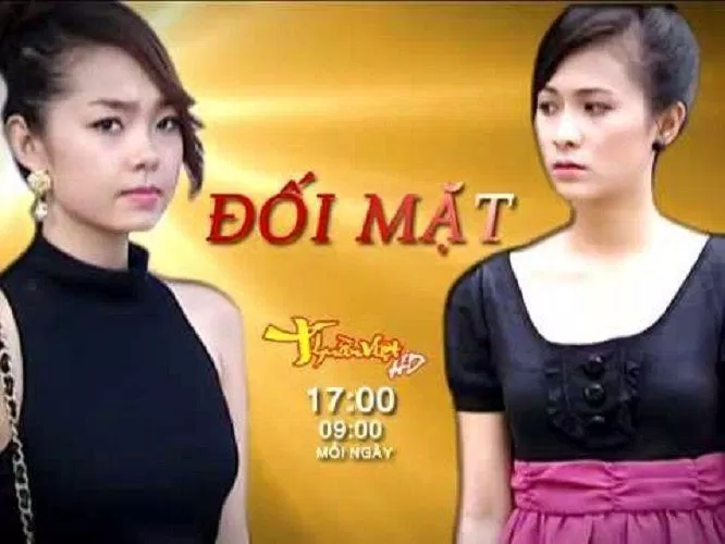 Poster phim truyền hình Việt Nam Đối Mặt (Nguồn: Internet)