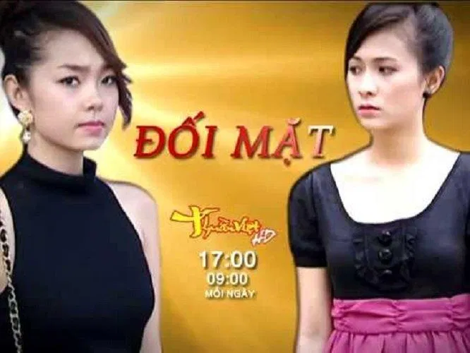 Poster phim truyền hình Việt Nam Đối Mặt (Nguồn: Internet) Poster phim truyền hình Việt Nam Đối Mặt (Nguồn: Internet)