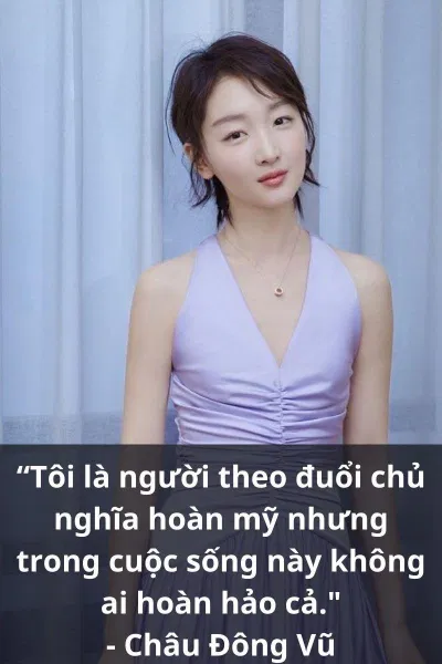 Câu nói của Châu Đông Vũ (Ảnh: BlogAnChoi)