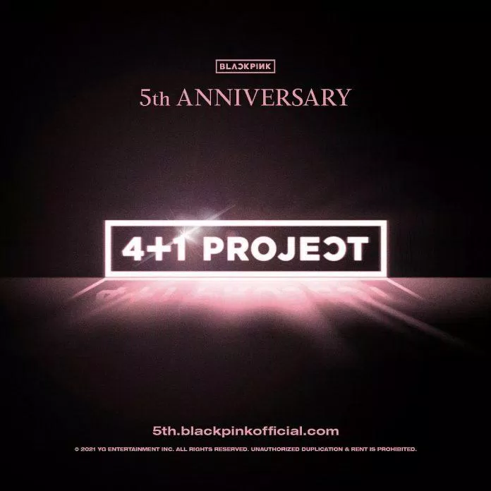 Poster dự án 4+1 của BLACKPINK ( Ảnh: Internet )