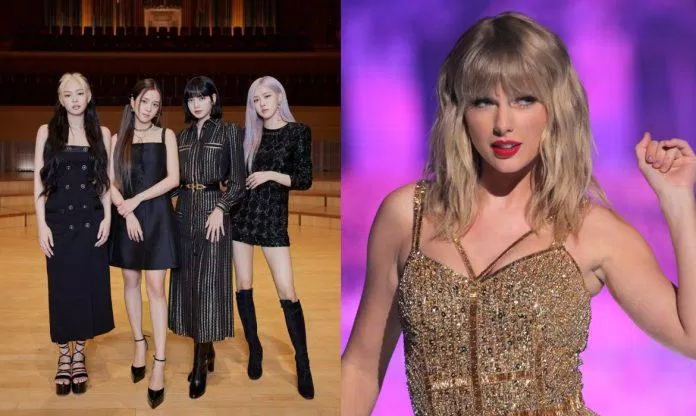 Một trong những tin đồn thú vị khiến các fan thích thú đó là việc BLACKPINK sẽ hợp tác với Taylor Swift ( Ảnh: Internet )