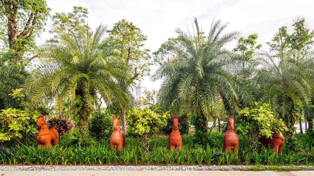 Khu vực Vườn Di Sản (Ảnh: Internet). Khu vực Vườn Di Sản (Ảnh: Internet).